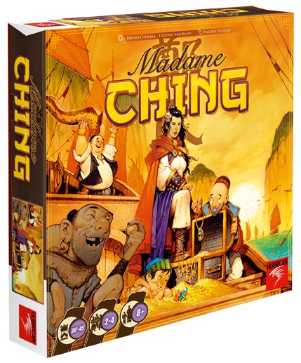 Madame Ching Piraten-Brettspiel – Abenteuer Auf Dem Chinesischen Meer Für 2–4 Spieler