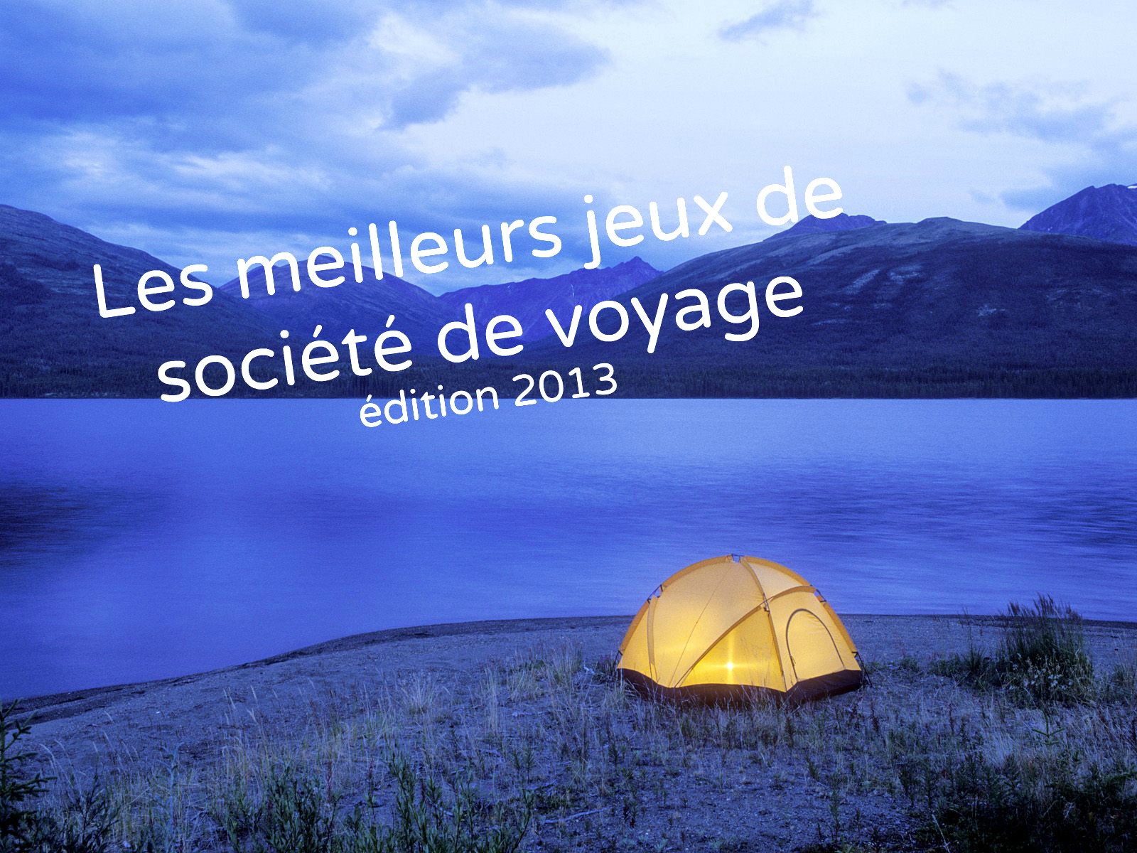 Les meilleurs jeux de société de voyage