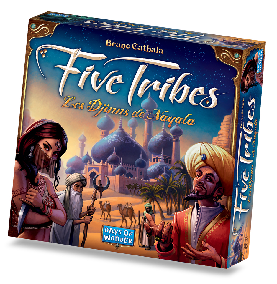 Critique de jeu : Five Tribes. Les chameaux ont deux bosses Bruno