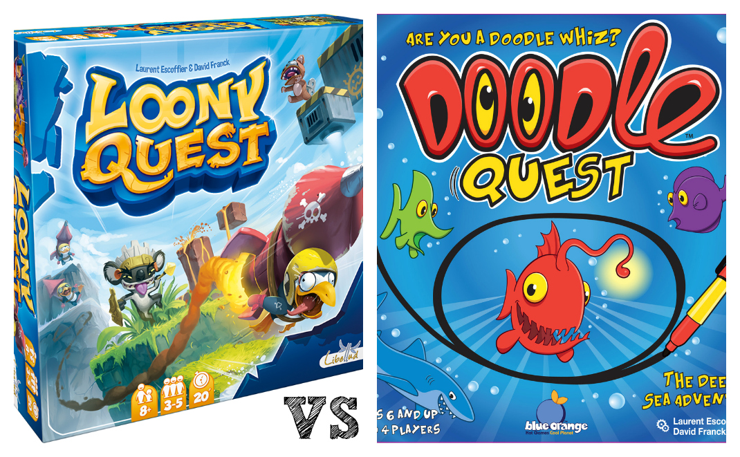 Loony Quest VS Doodle Quest, mais What the Fun?