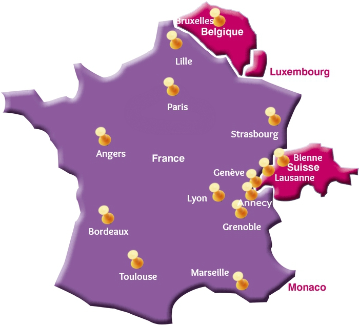 De Paris à Marseille, de Genève à Bruxelles, la cartographie des jeux les plus joués