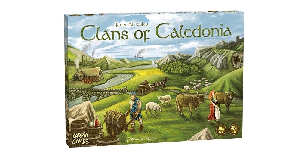 Critique de jeu: Clans of Caledonia. Ta mère en kilt