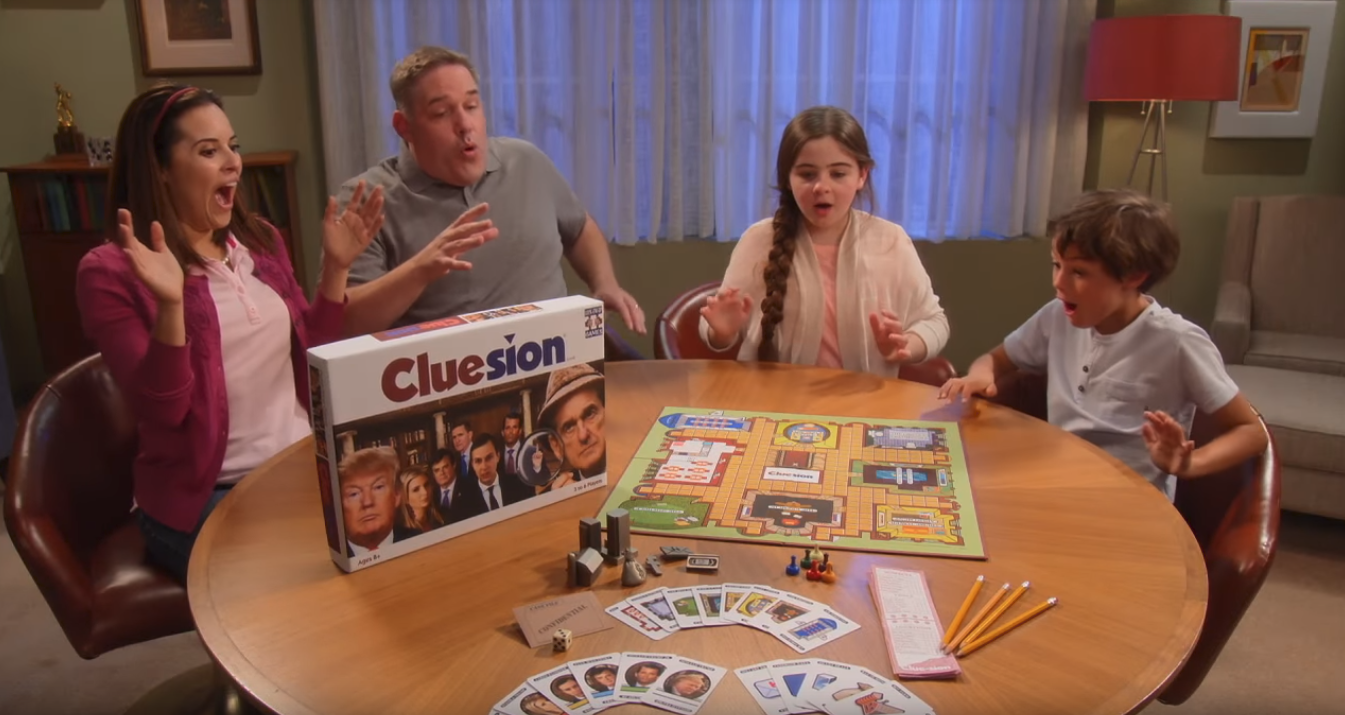 Enfin un vrai jeu de plateau Trump. Enfin, presque