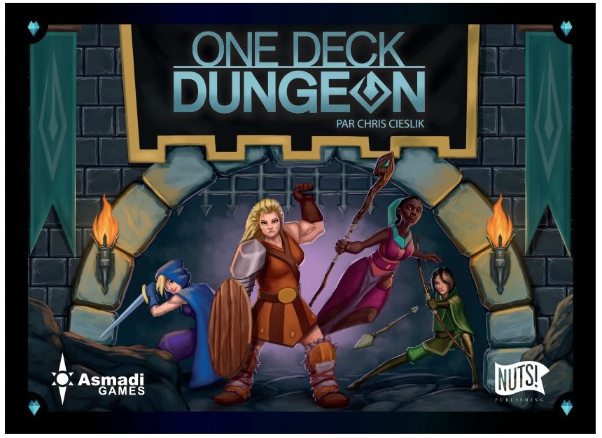 Jouer Solo: One Deck Dungeon.