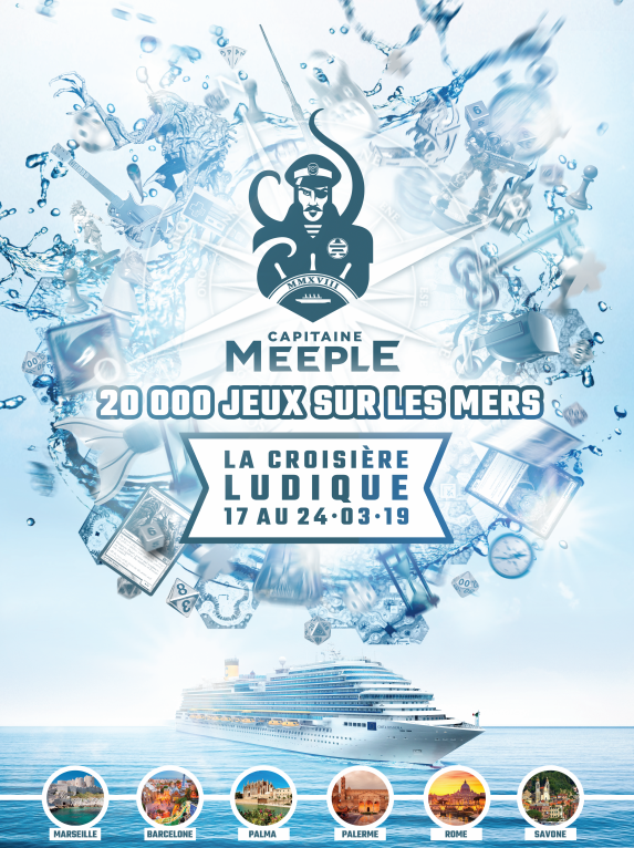 Escape Games, jeux de plateau, Grandeur Nature. 20&rsquo;000 Jeux sur les Mers, quand la croisière s&rsquo;amuse vraiment