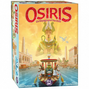 Osiris, le jeu de plateau. Un jeu sans surprise… Dommage