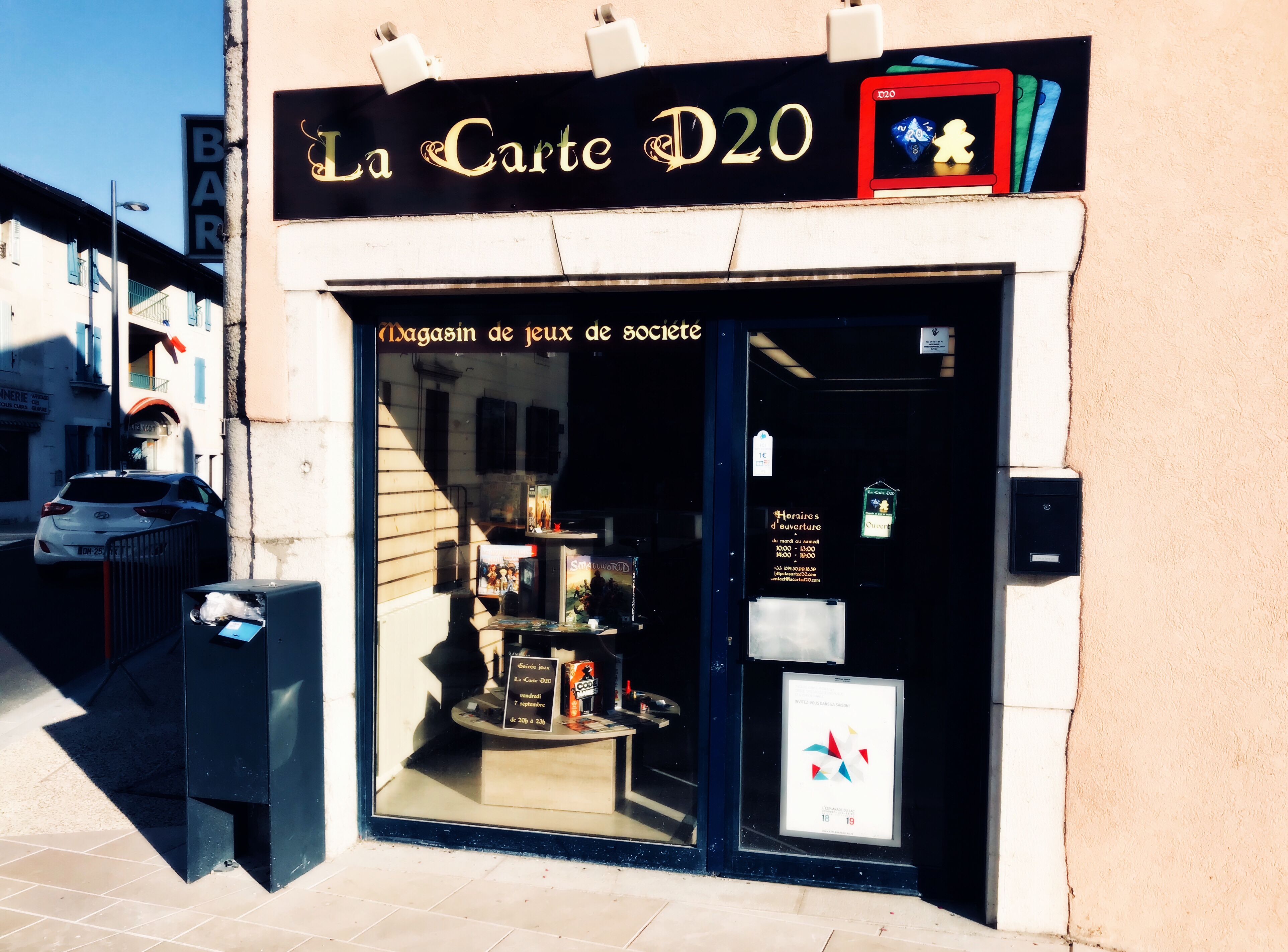🥁 Une toute nouvelle boutique de jeux aux portes de Genève. Interview du gérant