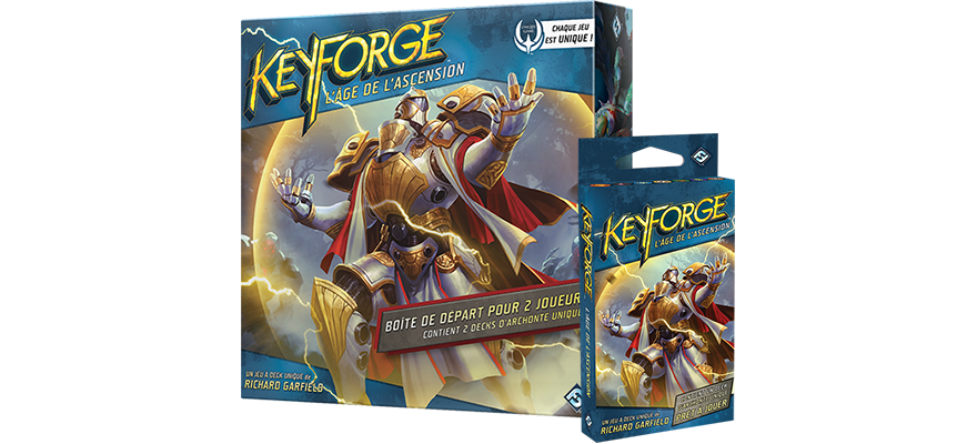 Keyforge, l’Âge de l’Ascension. Les Archontes sont de retour
