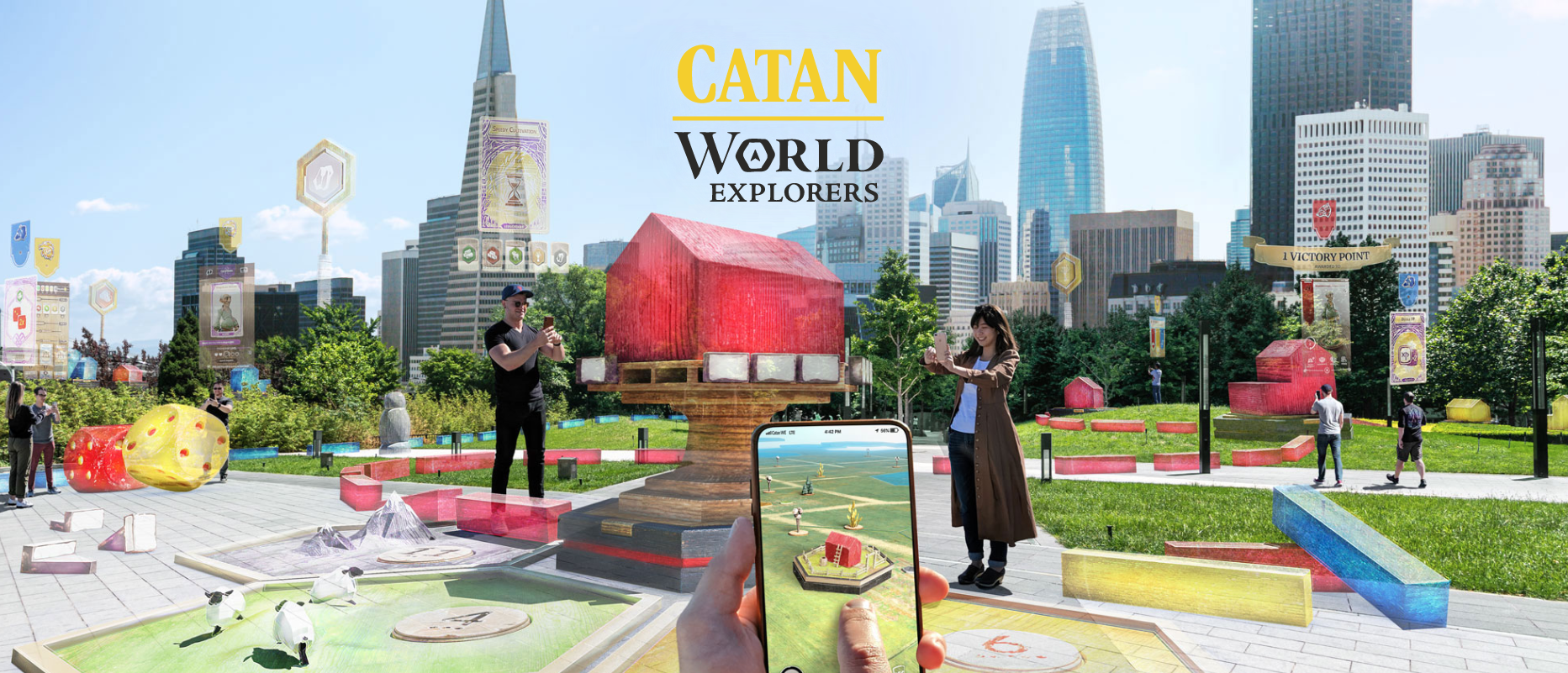 Catan, on pourra bientôt y jouer en réalité augmentée, sur toute la planète