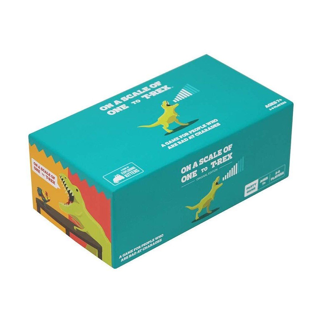 On a Scale of one to T-Rex. Un titre délirant pour un jeu qui l&rsquo;est plus encore