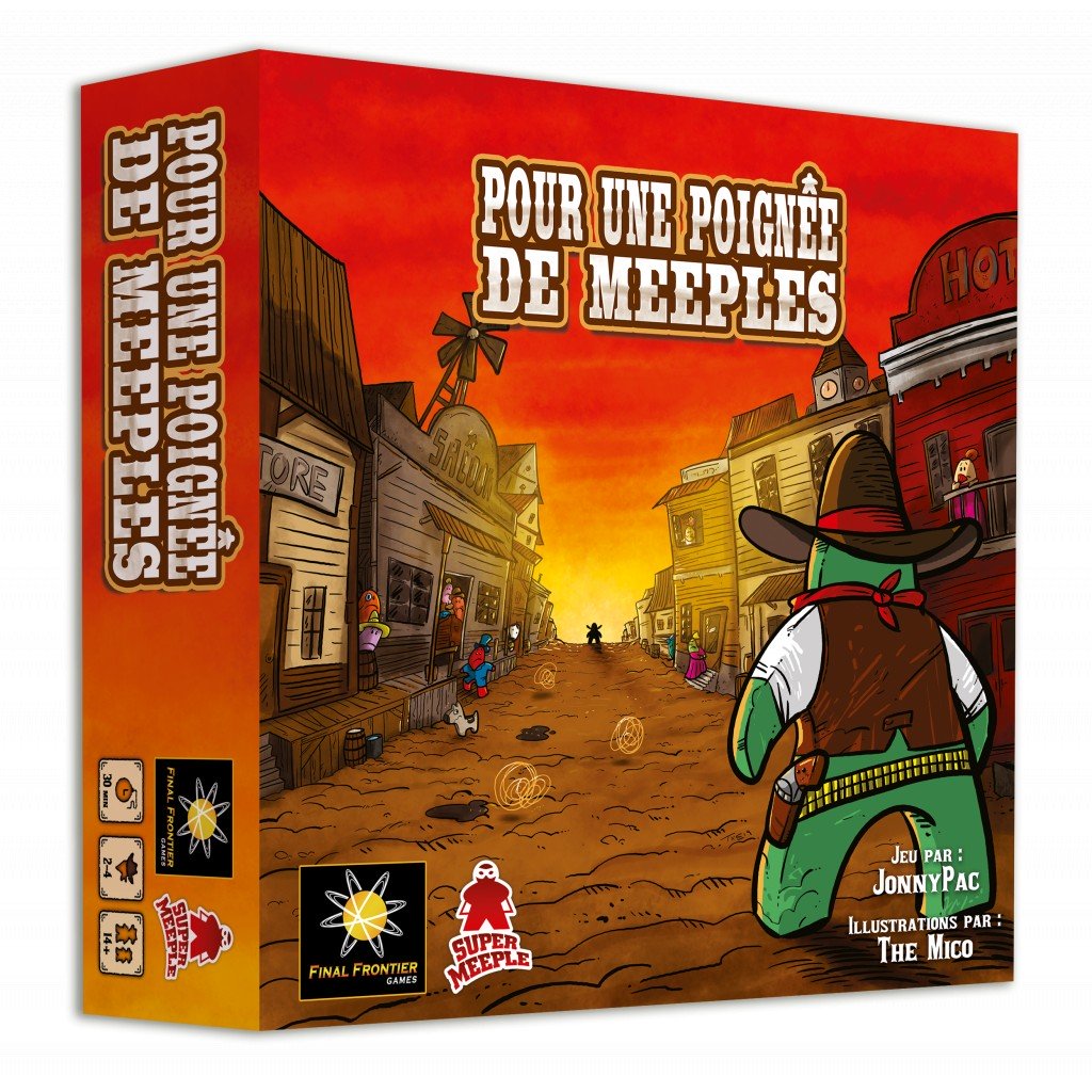 Le jeu du jour : Pour une Poignée de Meeples