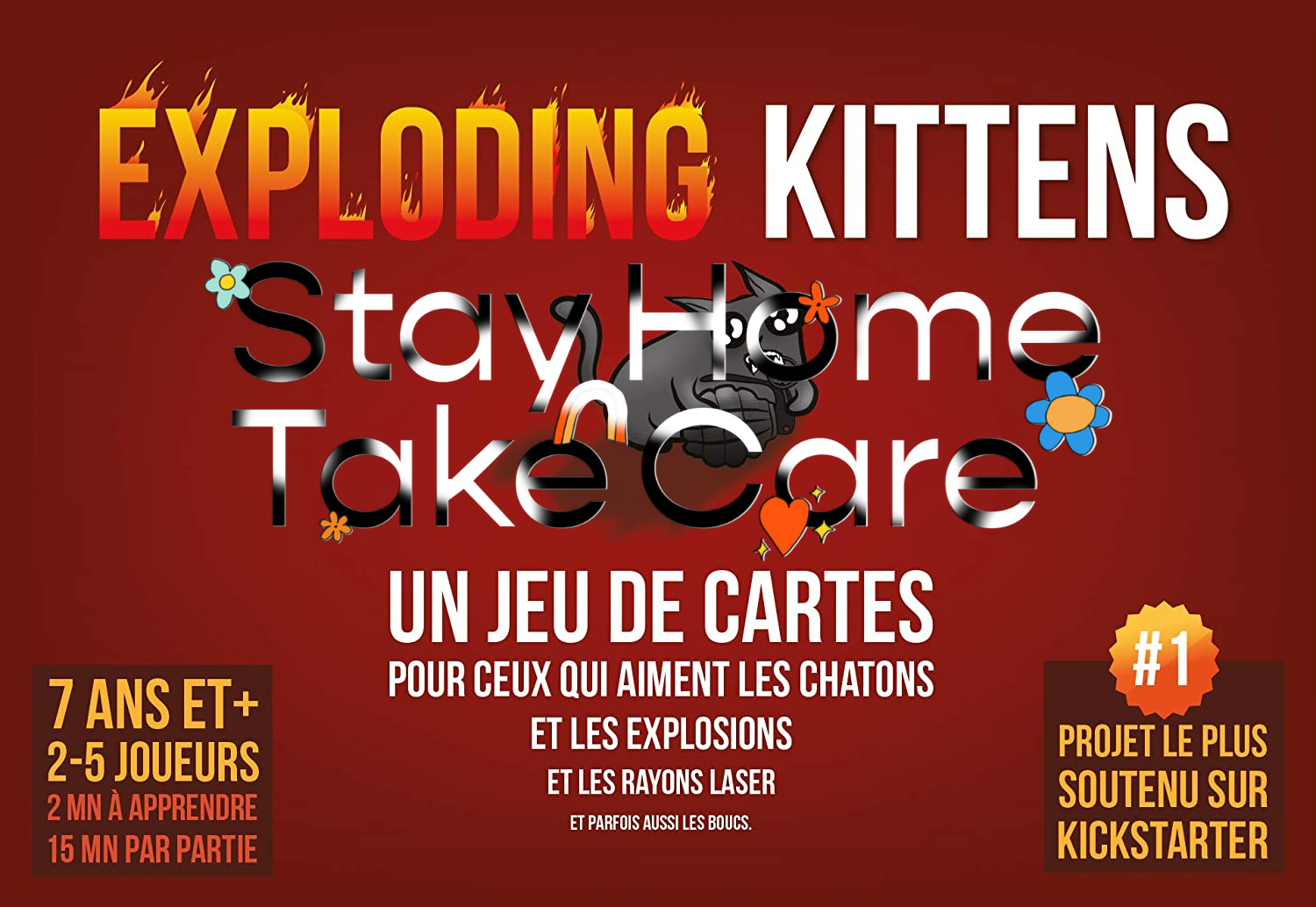 Confinement : Une version spéciale pour jouer à Exploding Kittens en vidéoconférence