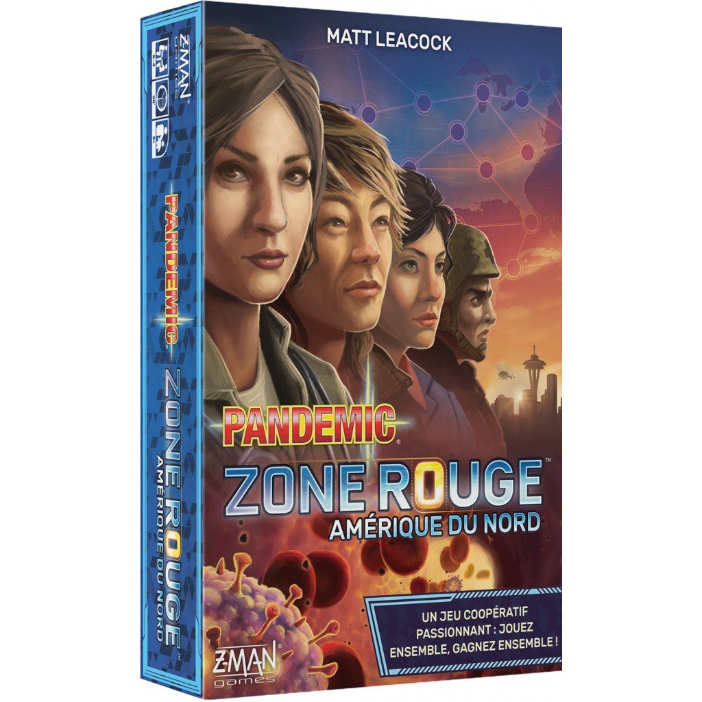 Pandemic Zone Rouge : Amérique Du Nord, le jeu du jour