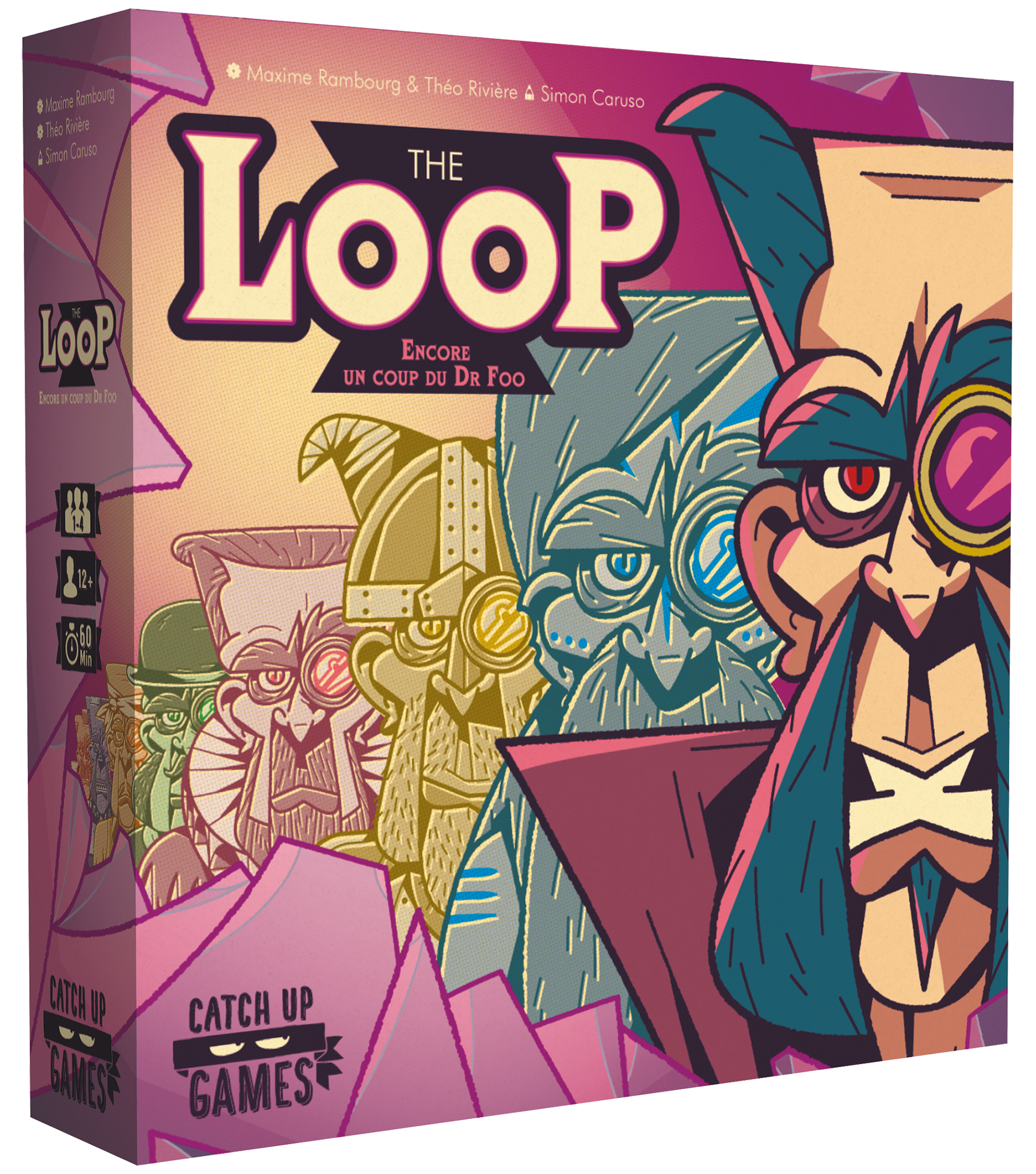 The Loop, le jeu de plateau. La réédition du vieux jeu de 2045