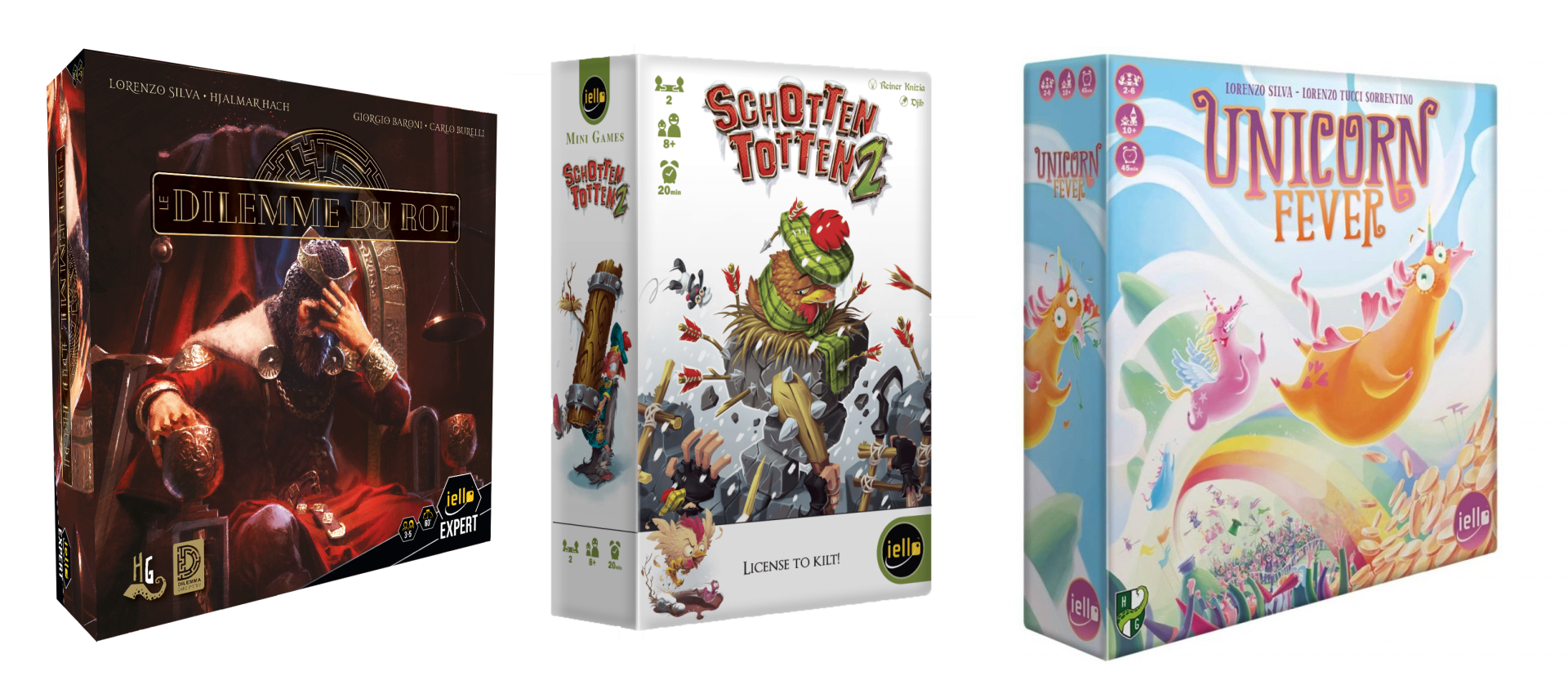 Les 3 nouveaux jeux IELLO, à jouer dans un sous-marin, ou ailleurs