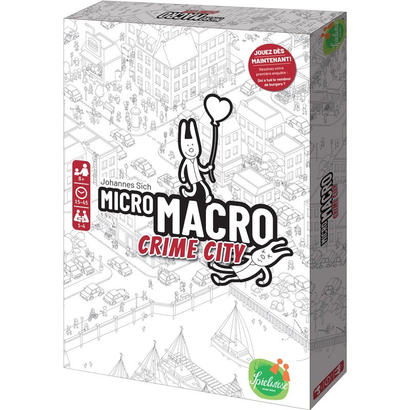 MicroMacro : Crime City. Vous cherchez le meilleur jeu de l&rsquo;année ? Ne cherchez plus !