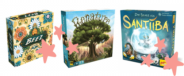 3 nouveaux jeux de société pour jouer en famille ces vacances