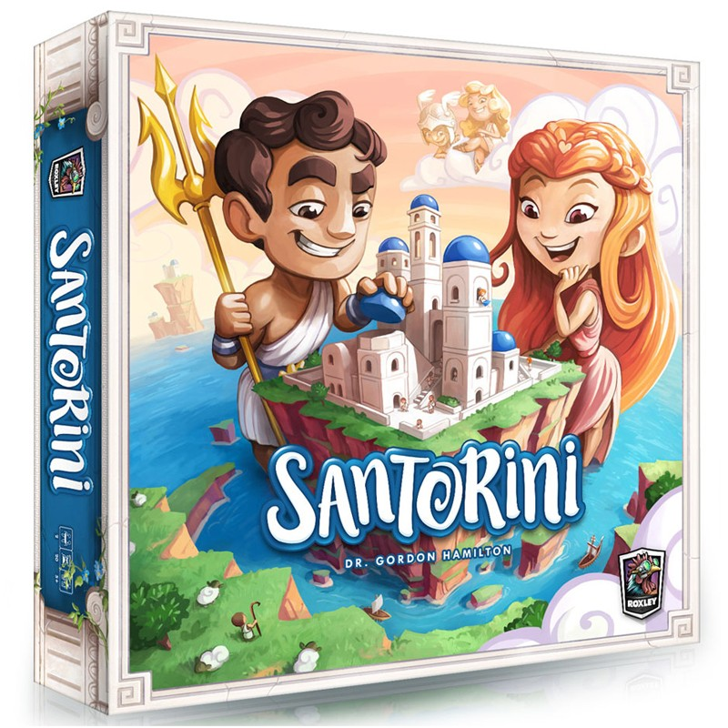 Critique de jeu: Santorini. Efficace. Fulgurant.