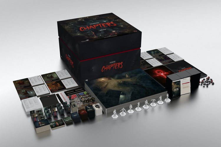 Vampire: The Masquerade Chapters, le jeu de plateau mastodonte qui veut détrôner Gloomhaven