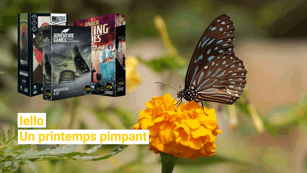 Un printemps pimpant avec Iello