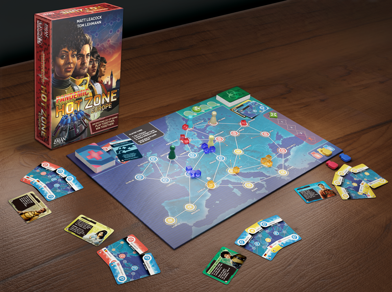 Sauvez l&rsquo;Europe dans le tout nouveau Pandemic: Hot Zone. Et c&rsquo;est gratuit !