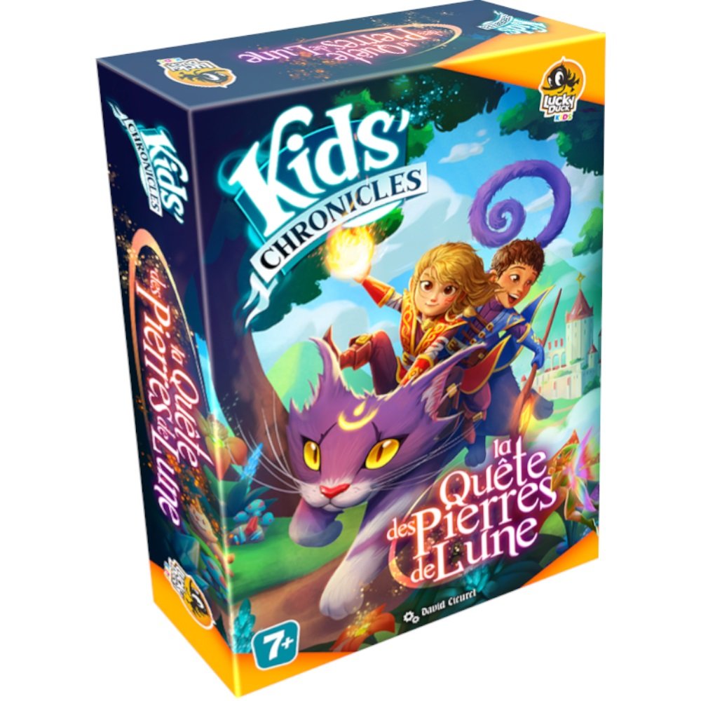 Kids Chronicles – La Quête des Pierres de Lune. Jeu vidéo sur plateau