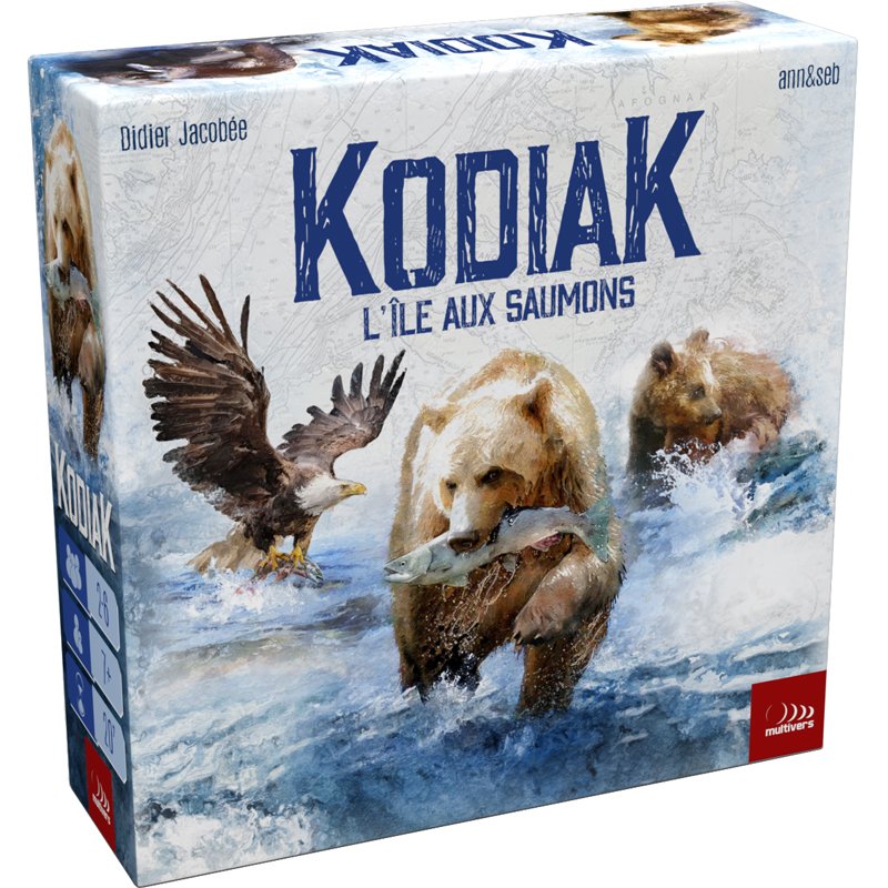 Kodiak, l&rsquo;ours qui fait plouf