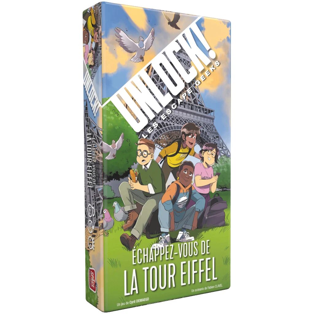 Échappez-vous de la tour Eiffel. Un Unlock  efficace et effervescent