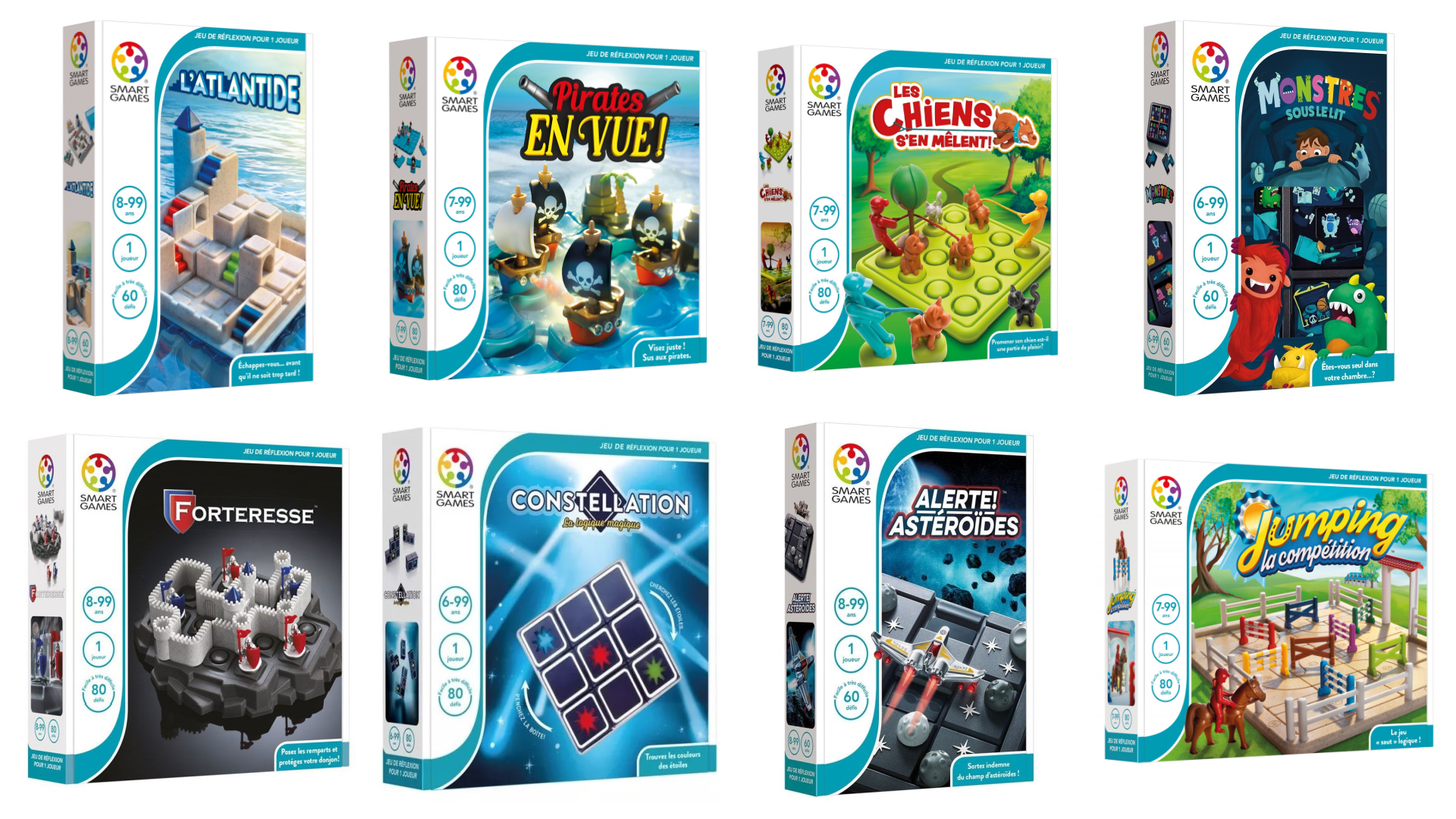 SmartGames, jeux de logique parfois magiques