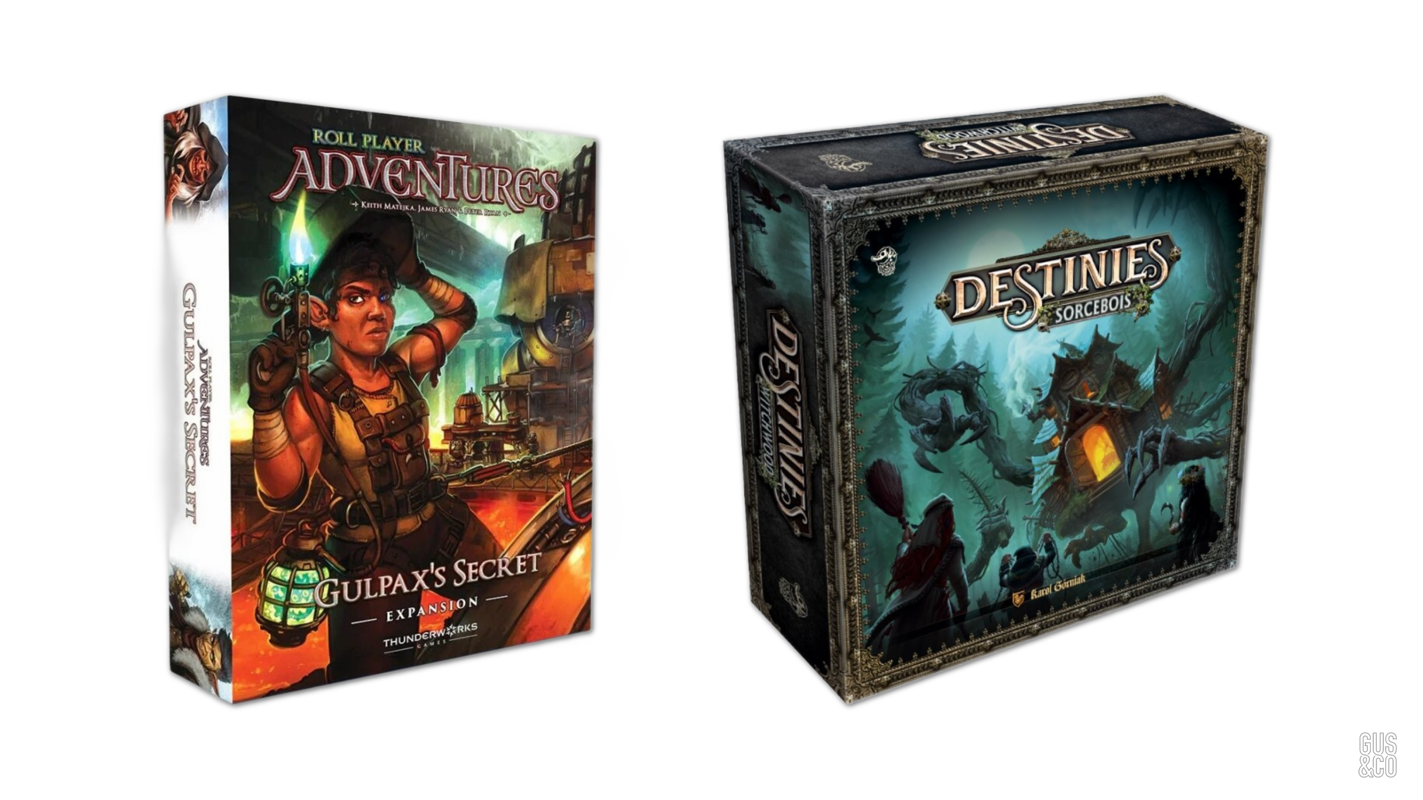 Duo d&rsquo;extensions : Destinies & Roll Player Adventures