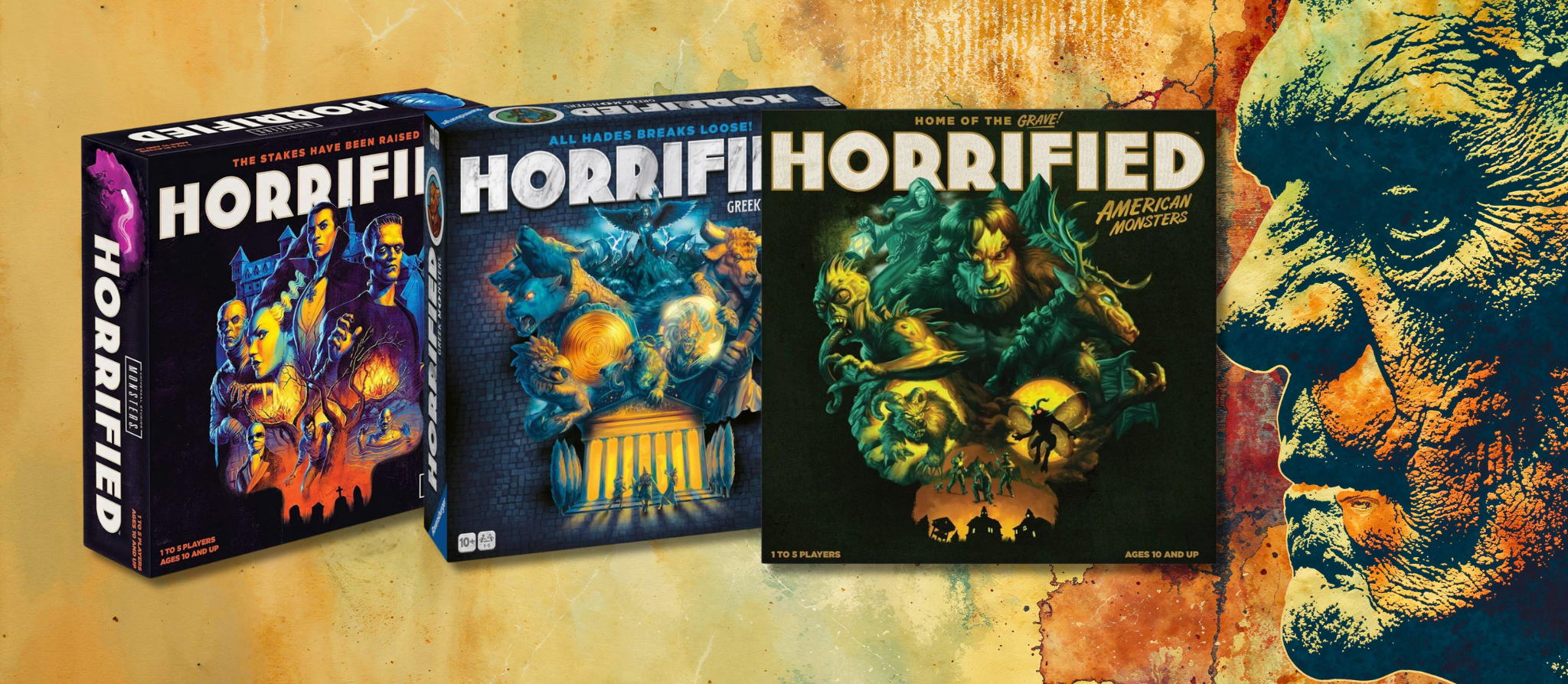 La saga Horrified : 3x plus d&rsquo;horreurs !