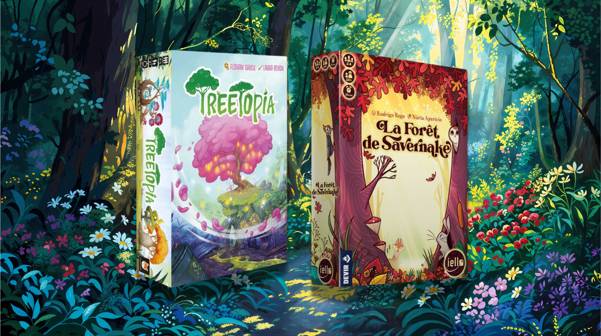 Treetopia vs Savernake : Duel vert dans la forêt des jeux