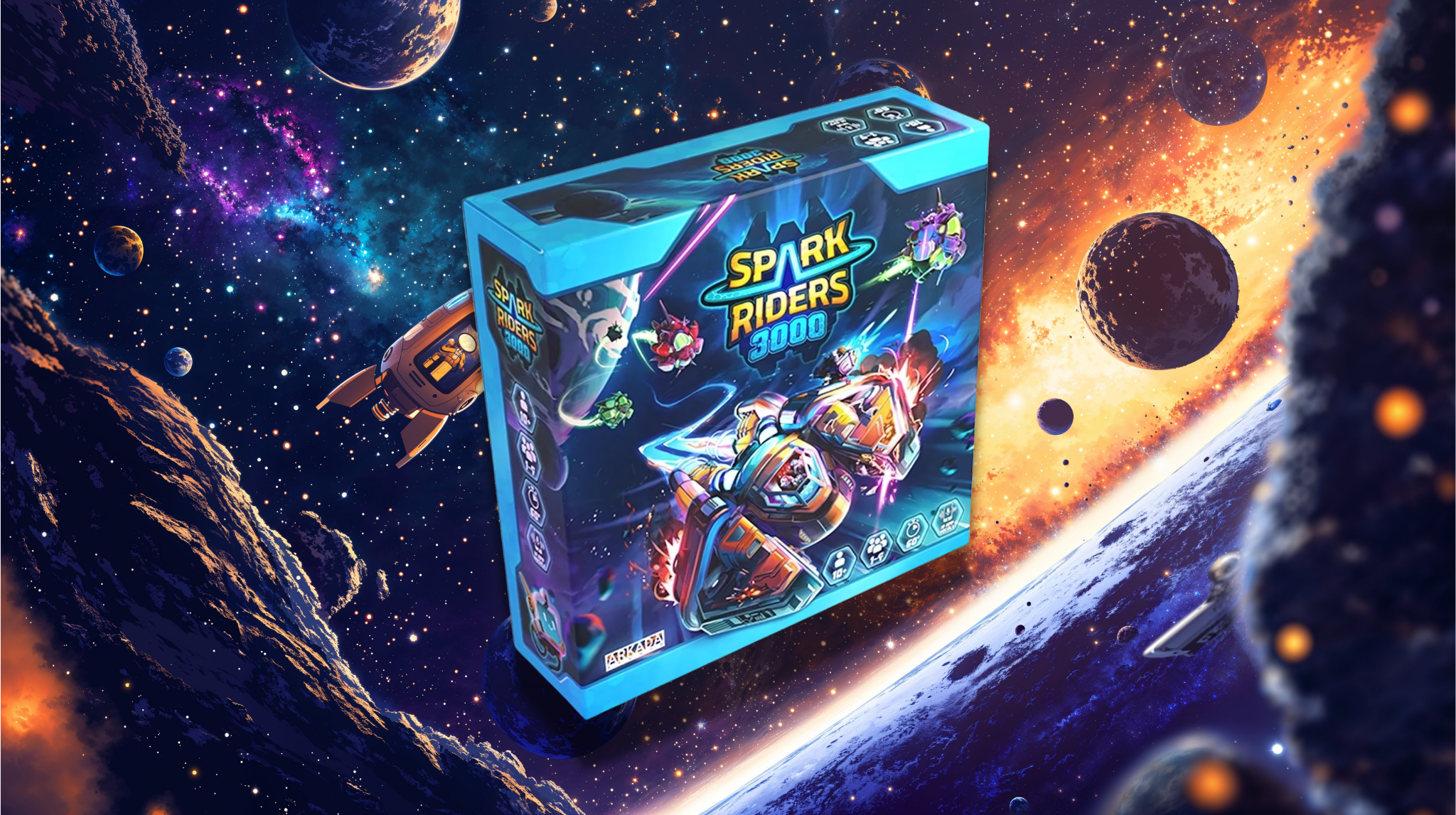 Spark Riders 3000 article bannière