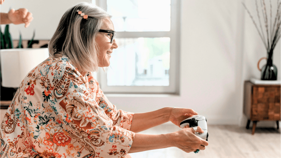 Seniors gamers, article bannière