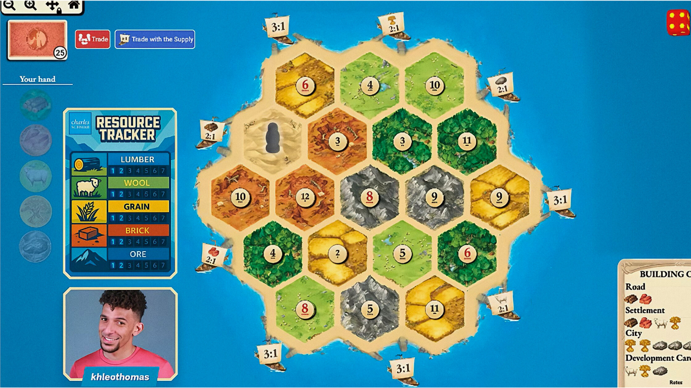 Twitch Plays Catan