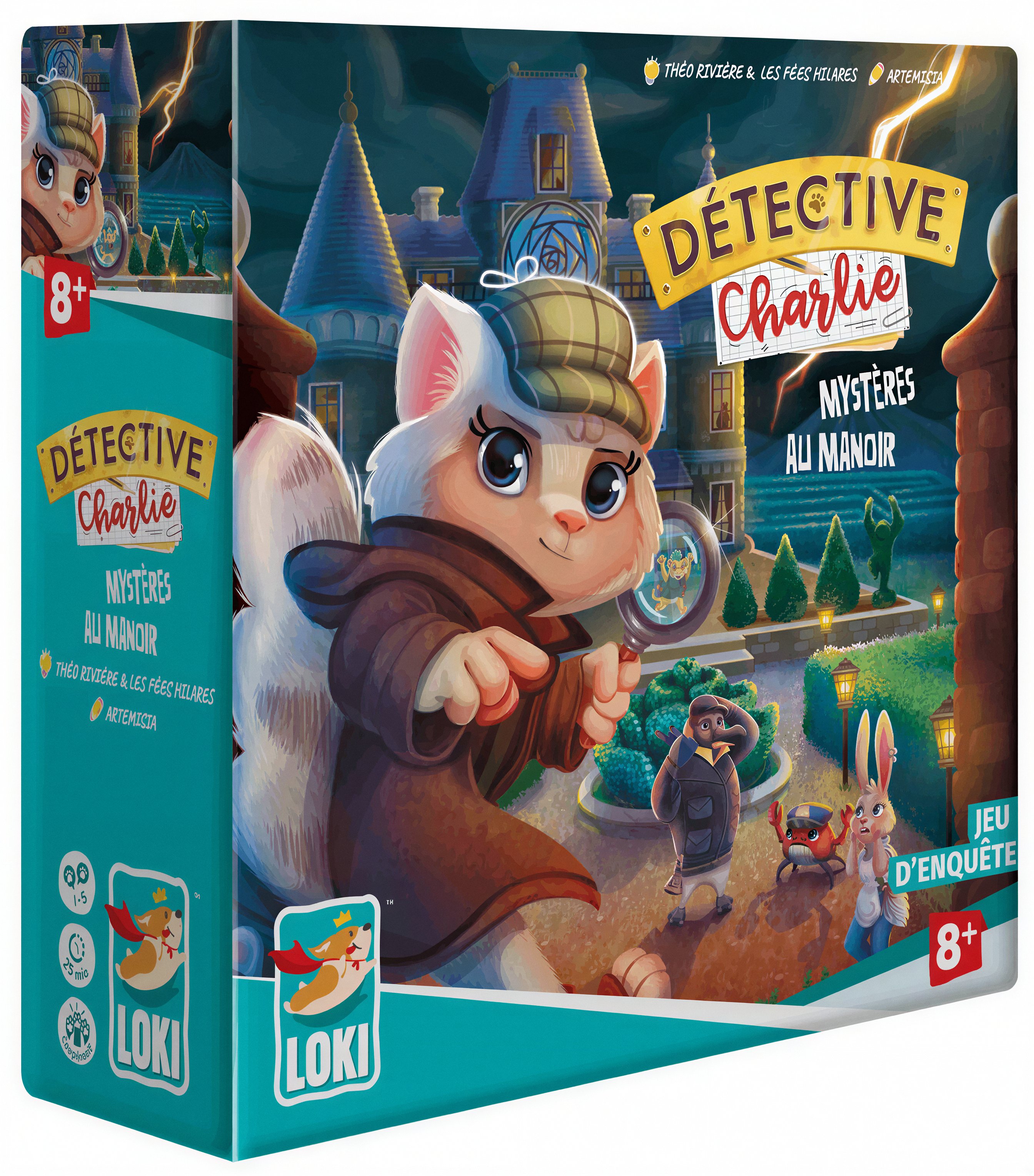 Détective Charlie – Mystères au Manoir transforme vos enfants en Sherlock