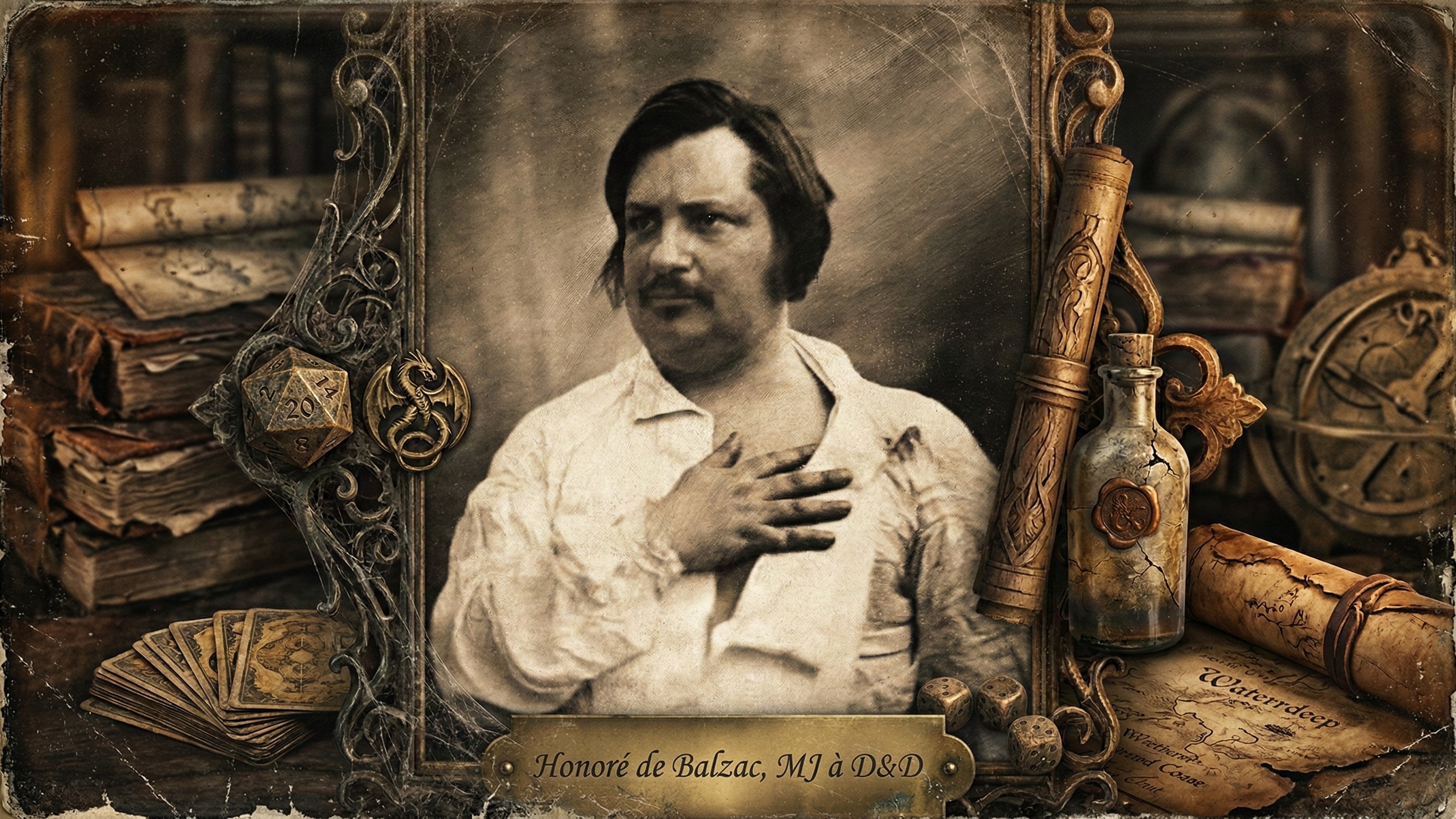 Honoré de Balzac jouait-il à D&D sans le savoir ?