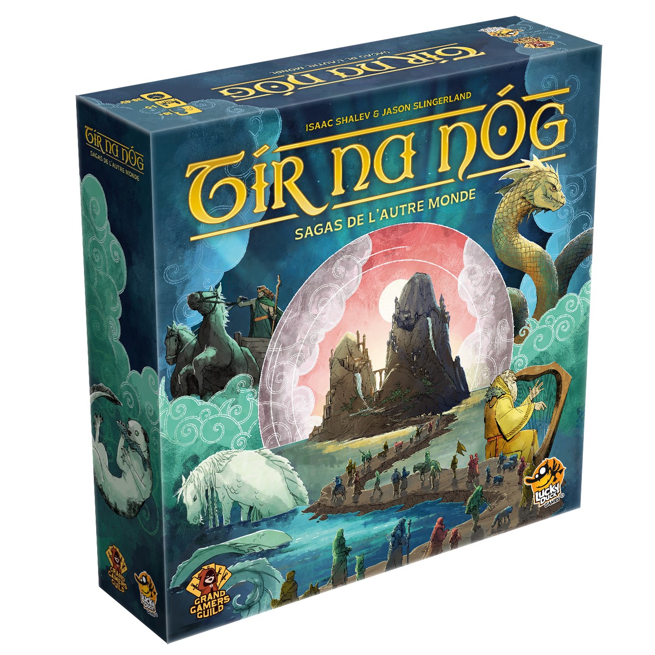Tír na nÓg  : Ce jeu aurait pu parler de tapis. Il parle de bardes celtes