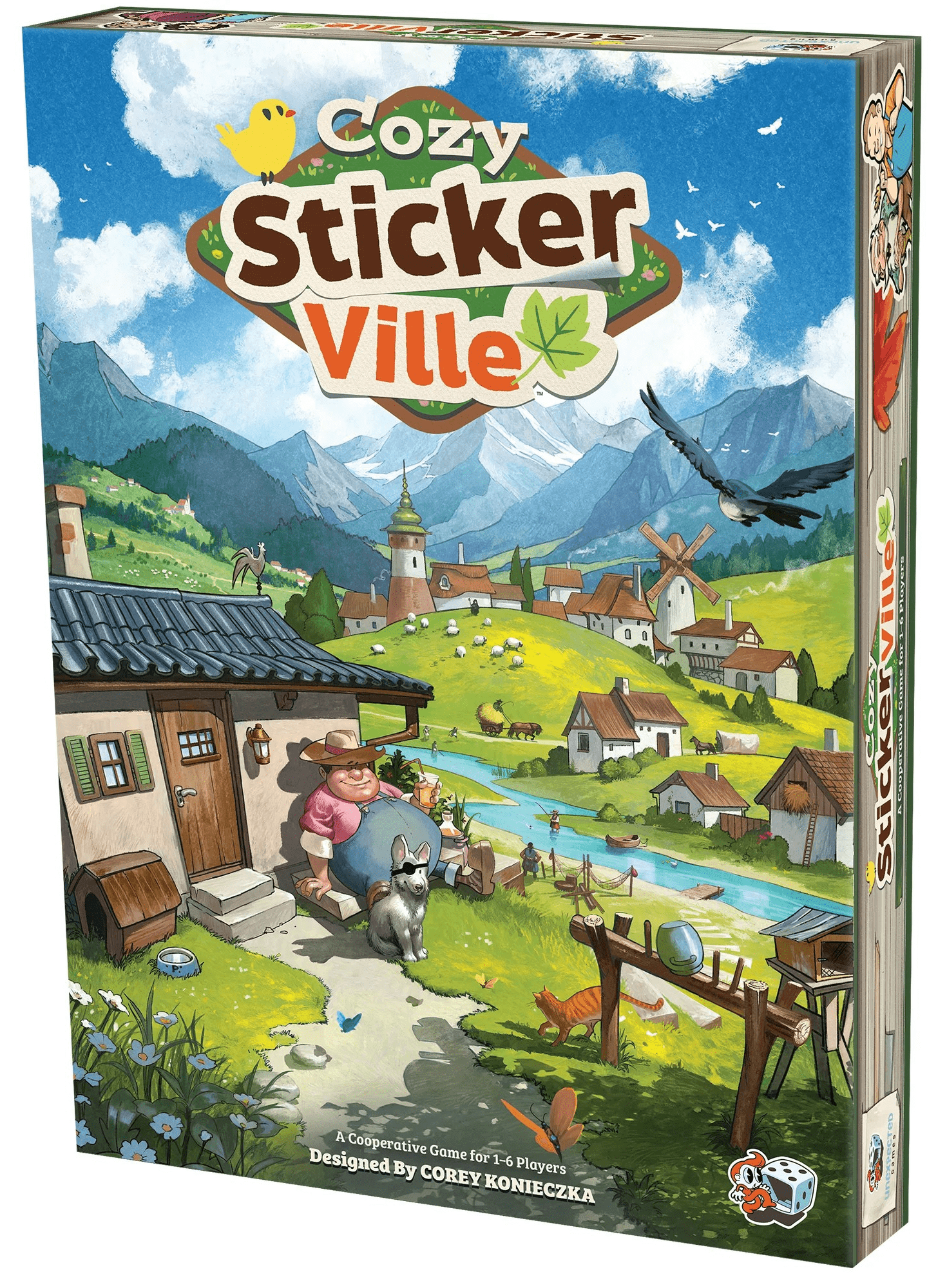 Cozy Stickerville : Câlins d&rsquo;autocollants