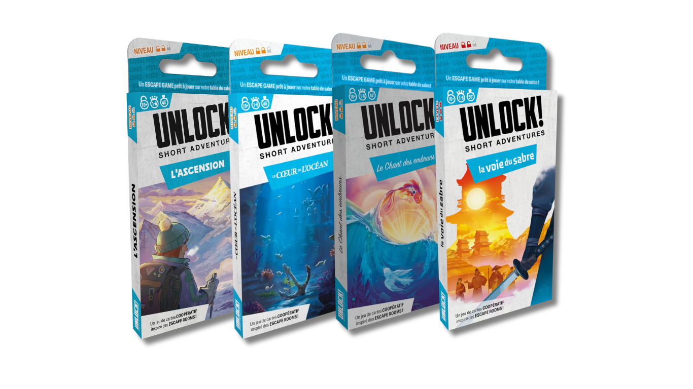 Unlock! Short Adventures : Deux sommets, une vague et un naufrage