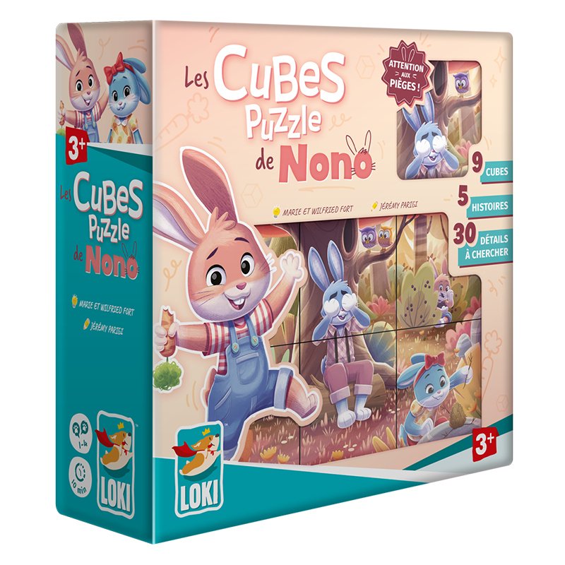 Les Cubes Puzzle de Nono : Le jeu qui fait taire les pies voleuses