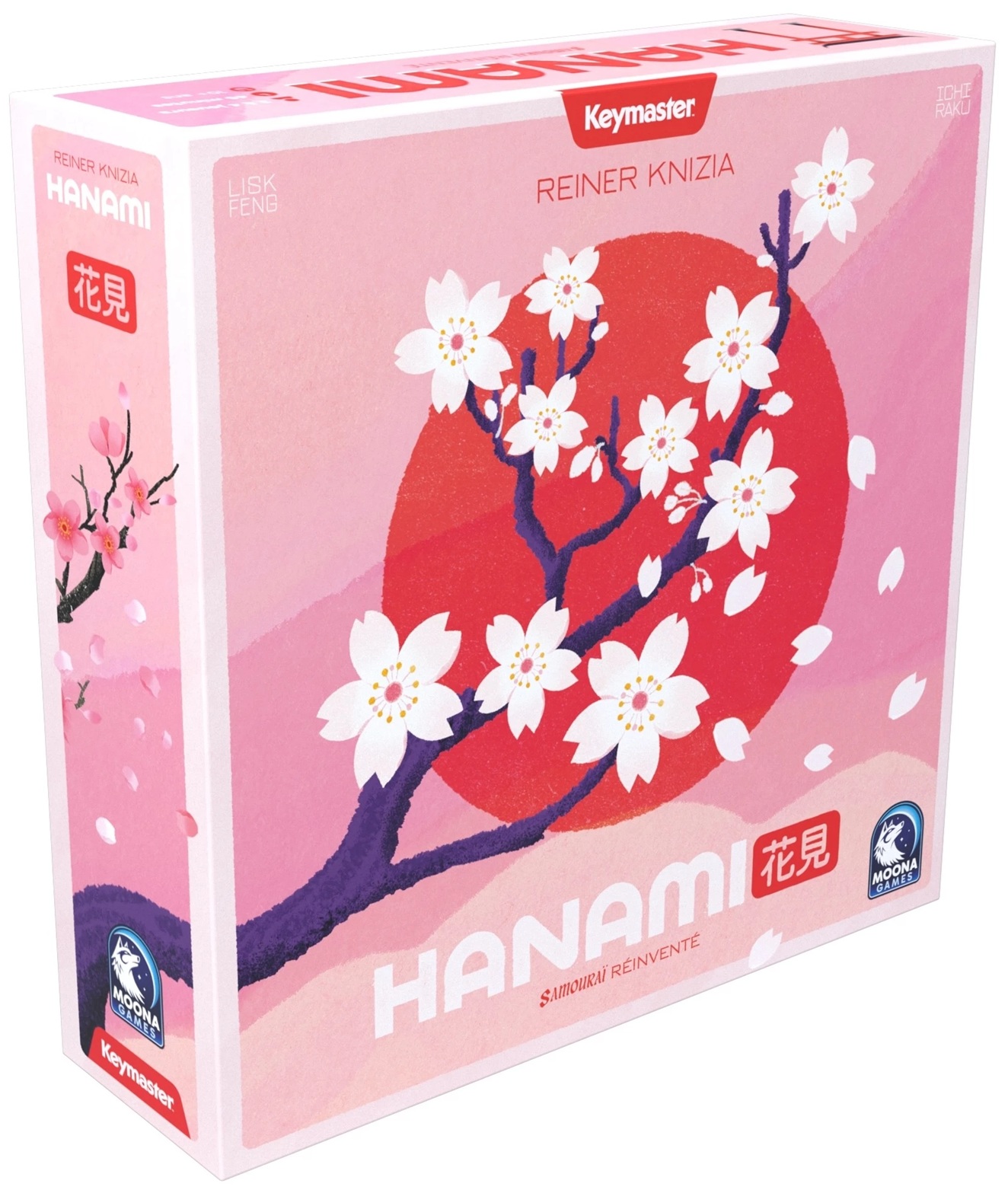 Avec Hanami, Knizia troque les samouraïs contre les cerisiers