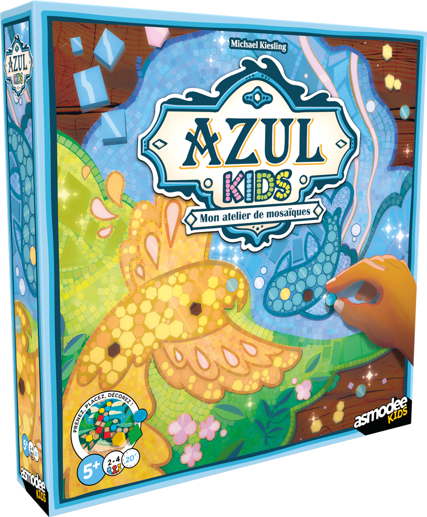 Azul Kids : Le draft expliqué aux enfants (et ça marche)